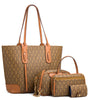 Fashion Big Tote Shoulder Crossbody Large Capacity Four-piece Set Bag