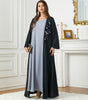 3803 Middle East Arab In Stock Applique Cardigan Skirt