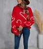 Women's Valentine's Day Heart Sweater