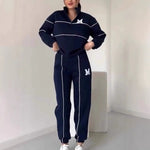 Women’s Lounge Set – Sweatshirt & Baggy Sweatpants