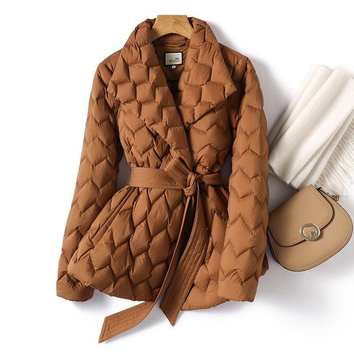 The Winter Ripple Belted Jacket