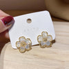 Women's Temperament Fashionable And Versatile Zirconia Earrings