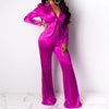 Women's Suit Wide Leg Pants Suit