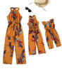 Parent-child Outfit Mother Treasure  Outfit Printed Jumpsuit