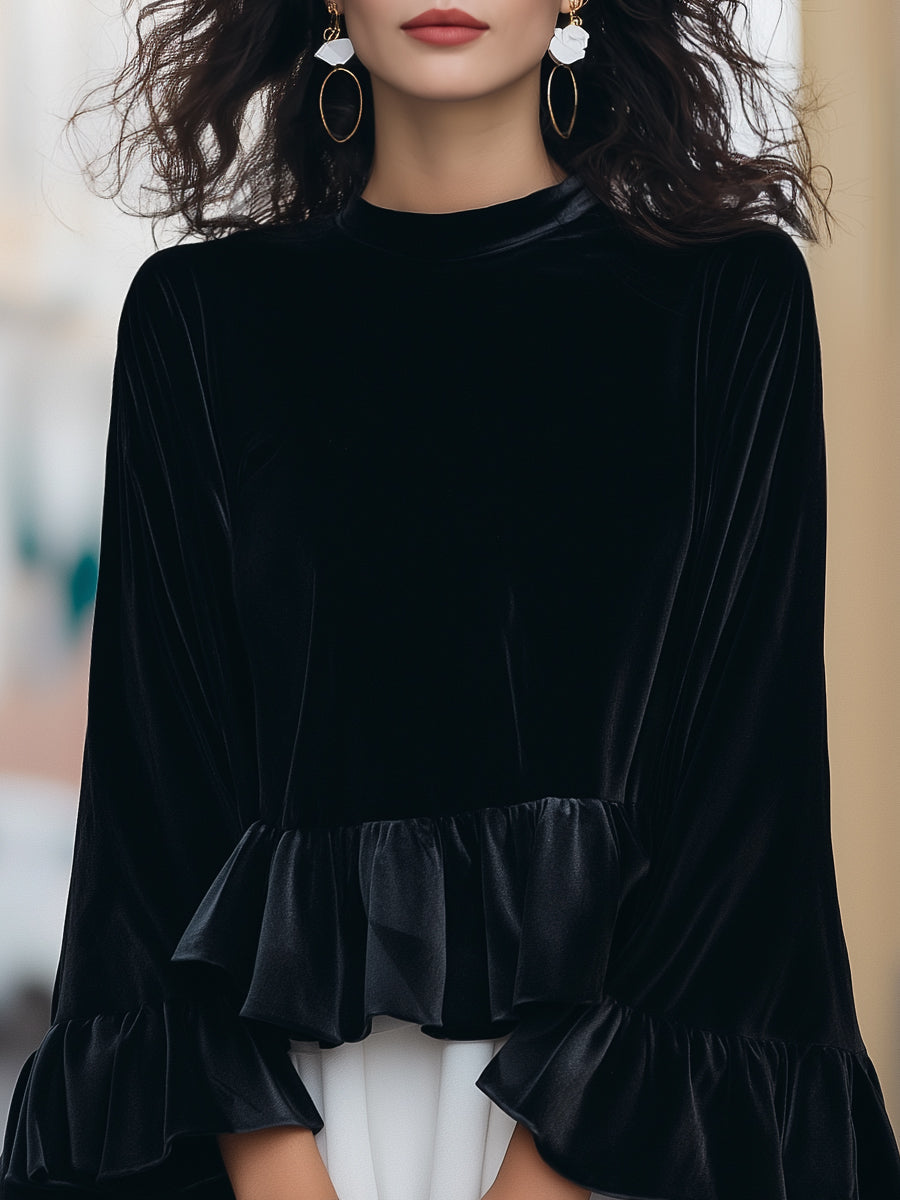 Vivienne Velvet Blouse