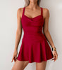 Summer Split Swimsuit Female Skirt Style Plus Size Swimsuit