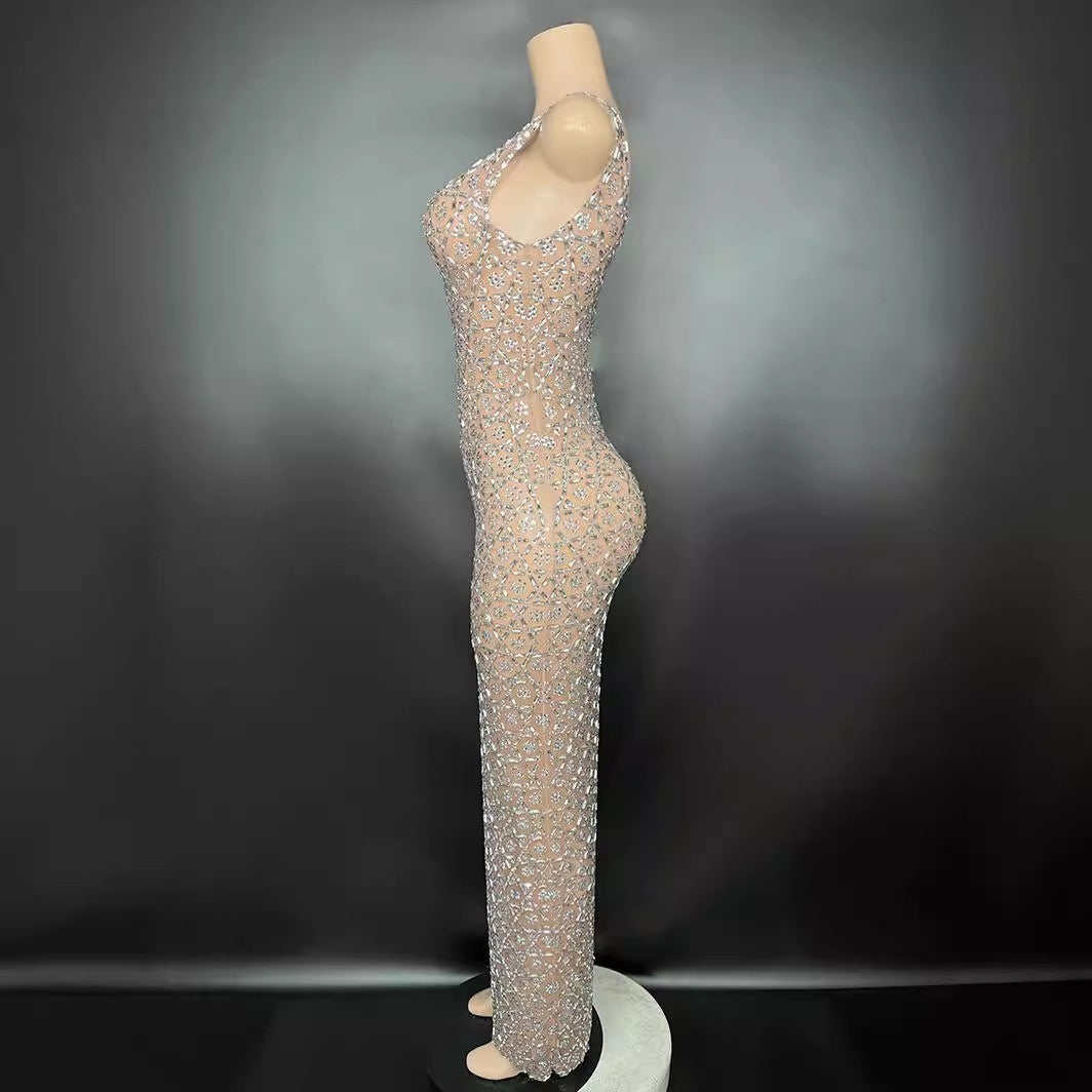 Luxury And Niche Princess Gathering Banquet Handmade Dress For Socialites