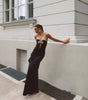 Off-shoulder Backless Super Deep V Bandeau Slim-fit Party Dress