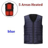 Five Suits In Winter With Smart USB Charging Heating Vest