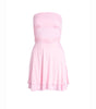 Y2K Tube-top Short Dress Summer Sexy Pleated Tight Dresses For Womens Clothing