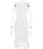 European And American Women's Clothing Midi Dress