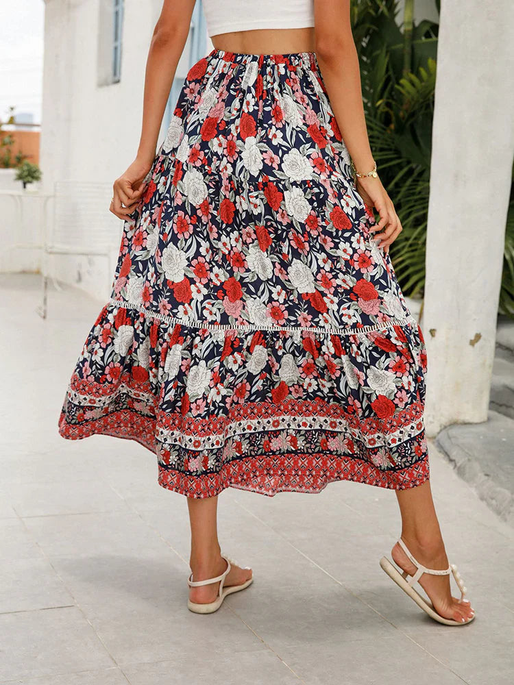 Willow Boho Maxi Skirt