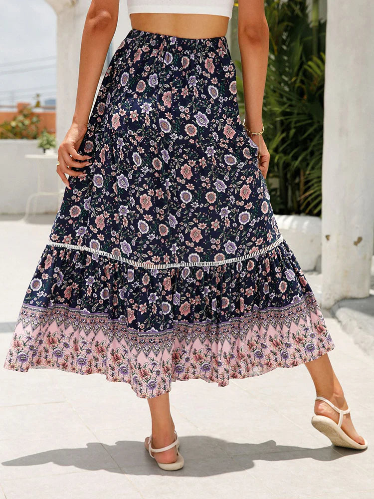 Willow Boho Maxi Skirt