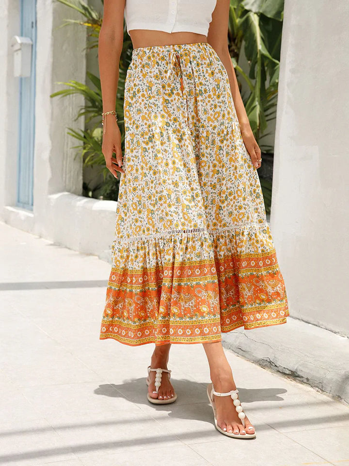 Willow Boho Maxi Skirt