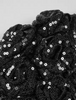 Handmade Black Floral Gown – Picked by Our Designer