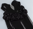 Handmade Black Floral Gown – Picked by Our Designer