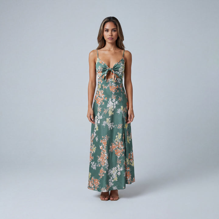 Lillian | Floral Wedding Guest Maxi Dress