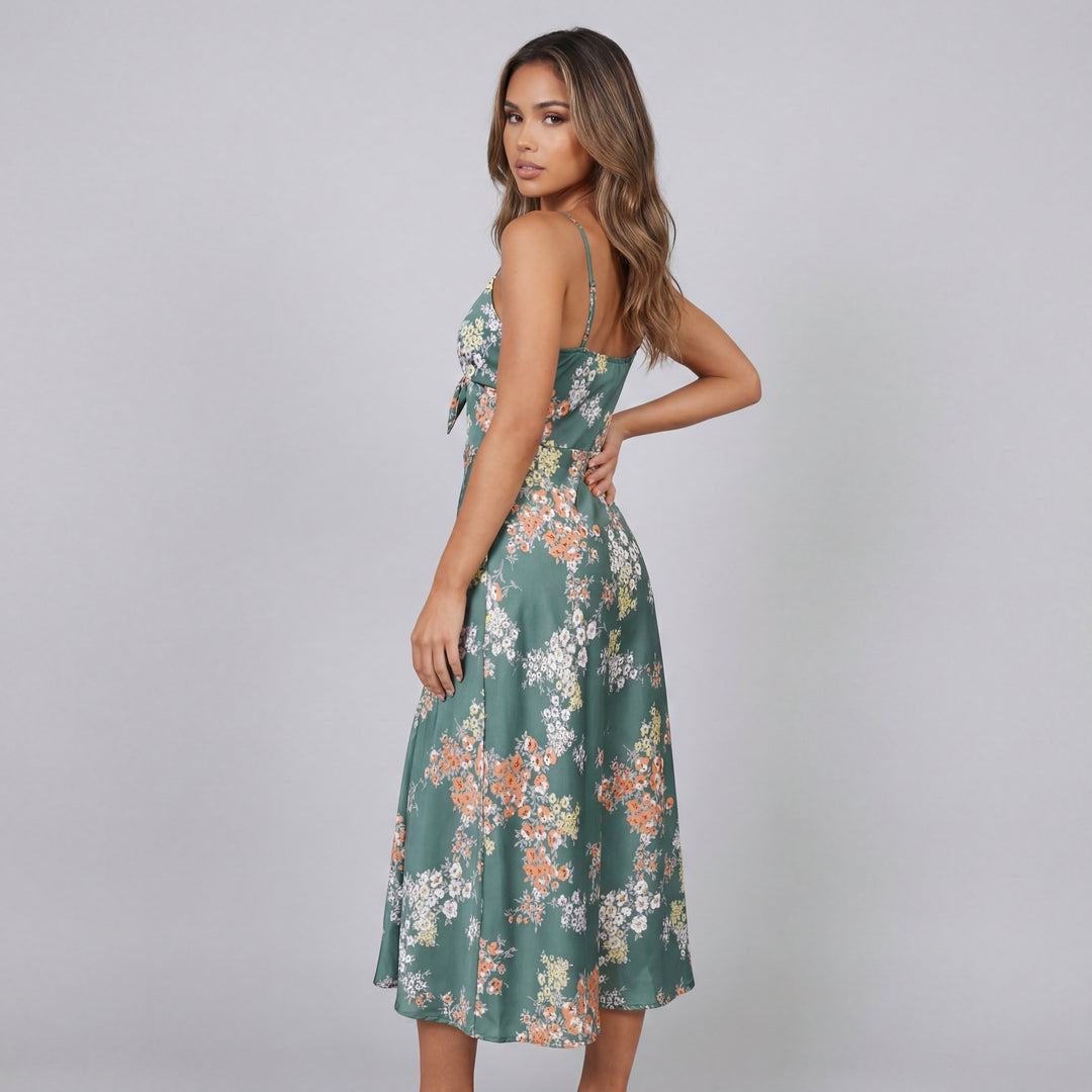 Lillian | Floral Wedding Guest Maxi Dress