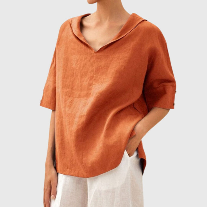 Mia | Chic Casual Loose-Fit Blouse for Women 5