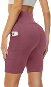 Women's Clothing-Five-point High Waist Pocket Slim Fit Hip Raise Women's Sweat Pants