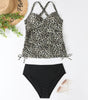 Women's Seperated Swimwear Solid Color Nylon Slim Fit Slim Looking Clothes