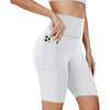 Women's Clothing-Five-point High Waist Pocket Slim Fit Hip Raise Women's Sweat Pants