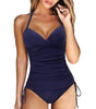 Women's Seperated Swimwear Solid Color Nylon Slim Fit Slim Looking Clothes