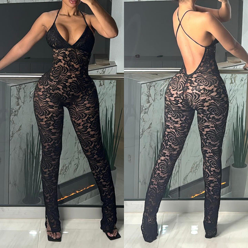 The Lace Authority Jumpsuit