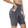 Women's Clothing-Five-point High Waist Pocket Slim Fit Hip Raise Women's Sweat Pants