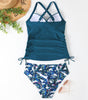 Women's Seperated Swimwear Solid Color Nylon Slim Fit Slim Looking Clothes