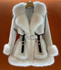 Elegant Big Fur Collar Fur Fur Coat For Women