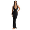 Women's Bare Back Slim-fit Halter Dress