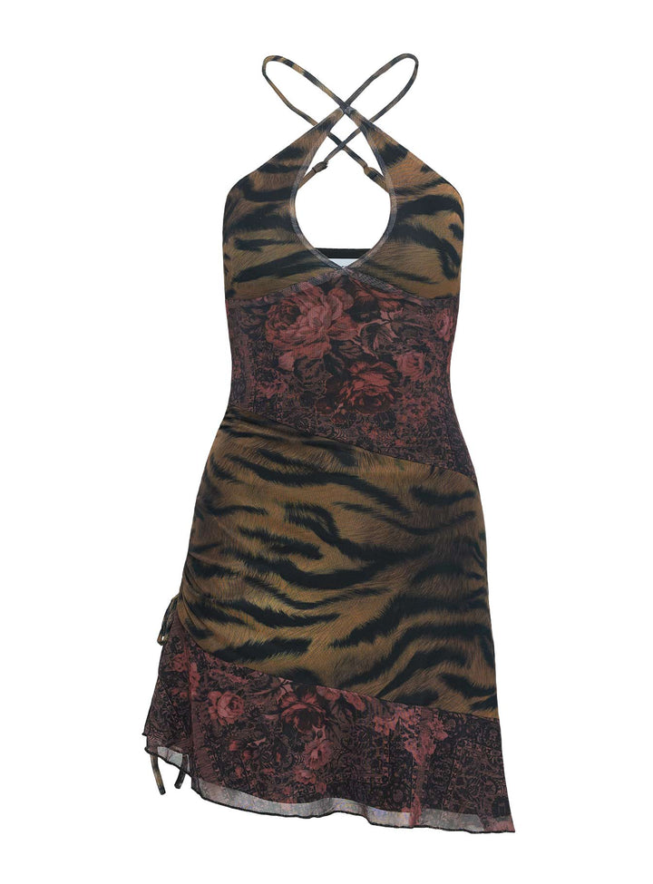 Aria Halter Mini Dress