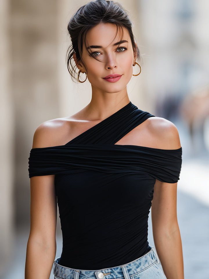 Valeria Ruched Crop Top
