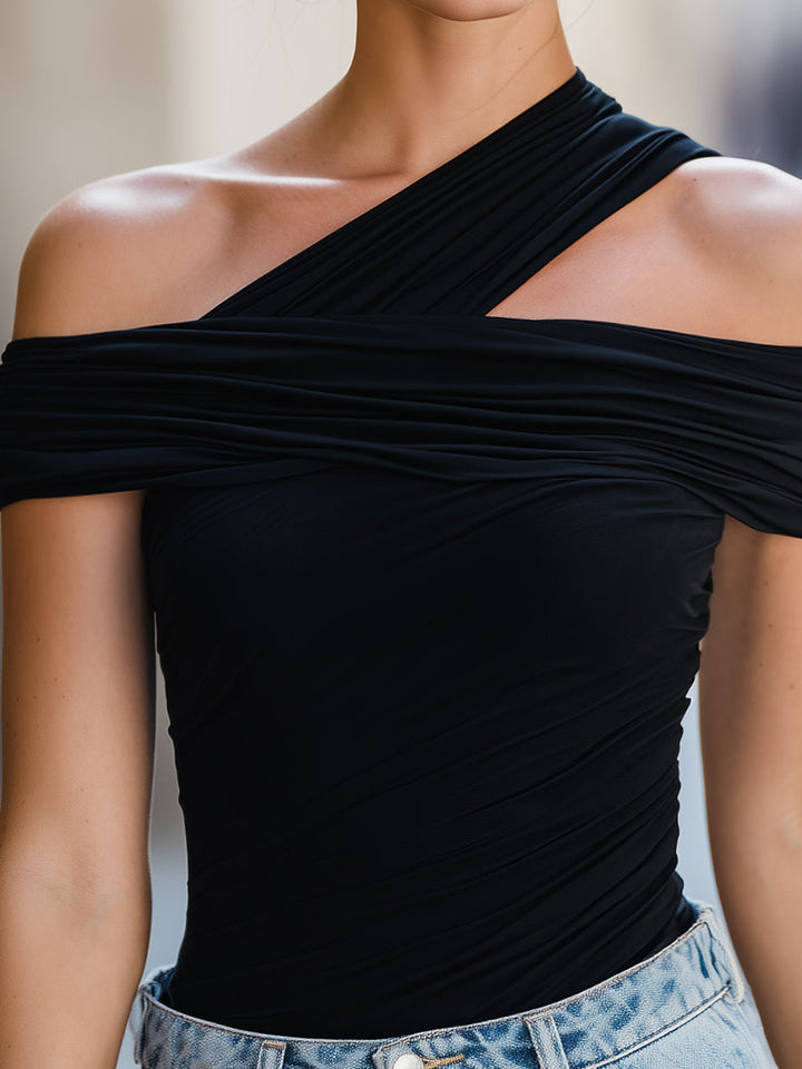 Valeria Ruched Crop Top