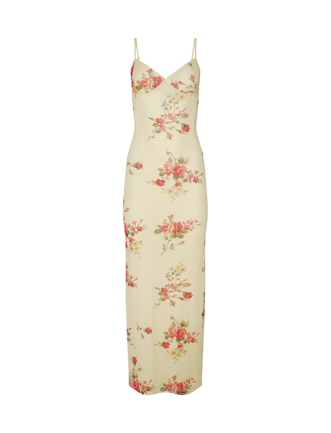 Melanie | Women’s Floral Print V-Neck Maxi Dress