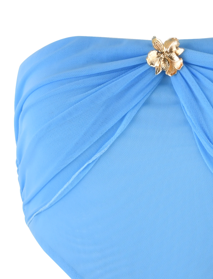 Liana | Strapless Cut-Out Maxi Dress