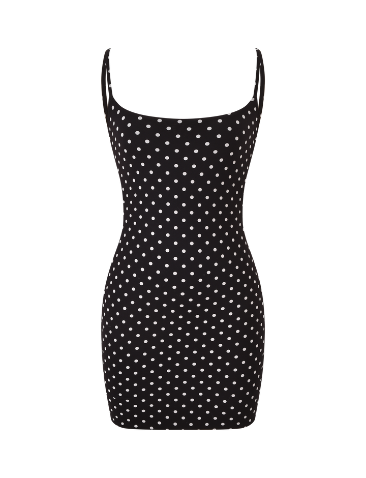 Ashleen | Women’s Polka Dot Bodycon Mini Dress