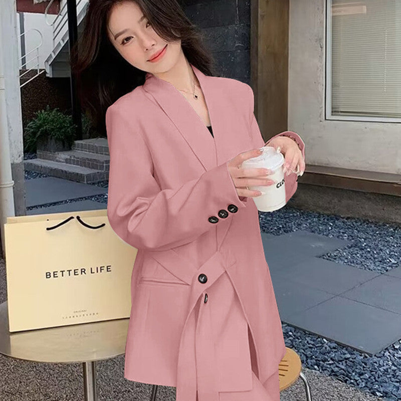 Suit Two-piece Suit Casual Small Suit Women