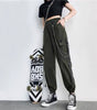 Women Cargo Pants Harem Pants Fashion Punk Pockets Jogger