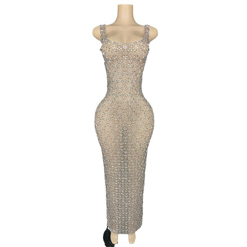 Luxury And Niche Princess Gathering Banquet Handmade Dress For Socialites
