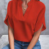 Sommer Kurzarm Chiffon Shirt