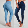 High Waist Jeans Damen Skinny Hose Eng Stretch