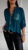 Casual Button-Down Long Sleeve Shirt