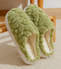 Women's Warm Plush Non Slip Cotton Slippers