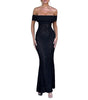 Women's See-through Hollow-out Tube Top Fishtail Dress