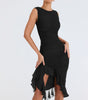 European And American Women's Clothing Midi Dress