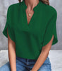 Summer Short-Sleeved Chiffon Shirt