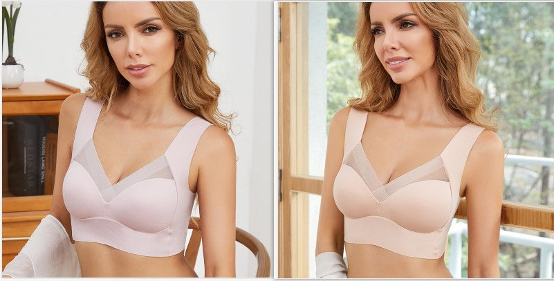 Plus Size Thin Bra Accessory Breast Push Up Bra