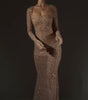 Women's Slim-fit Long Sleeve Dress